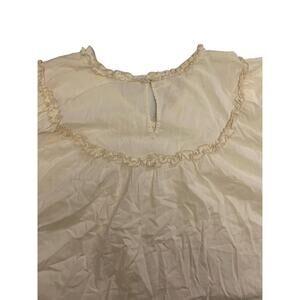 Cream Eyelet Shirt